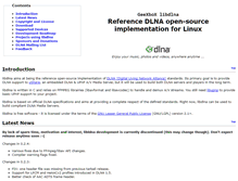 Tablet Screenshot of libdlna.geexbox.org